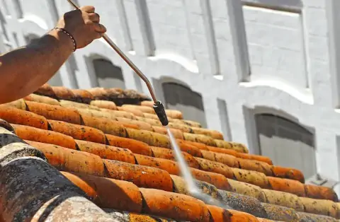 Nettoyage de toitures - Piblange